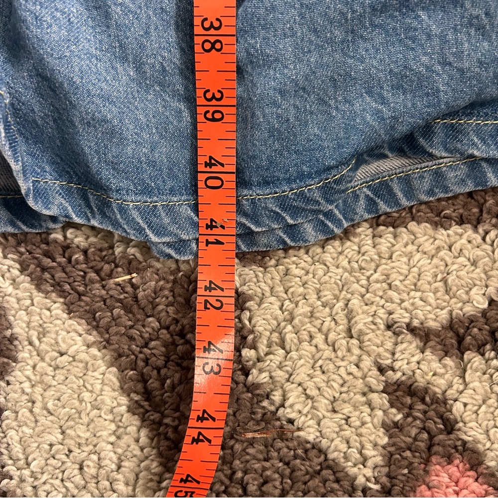FREE PEOPLE Dreamweaver Maxi Denim Skirt - Picture 5 of 11